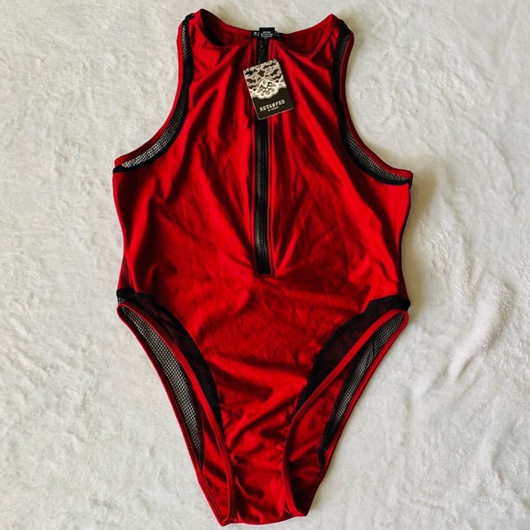 Revamped by Sirens Tops - *NWT* Revamped By Sirens Zip Onsie